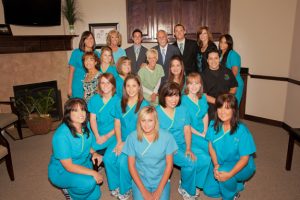 staff group photo, Mansfield Family Dentistry
